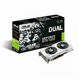 image of Asus Dual GeForce GTX1060 3GB GDDR5 Graphics Card