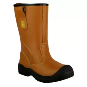 Image of Amblers Safety FS142 Safety Rigger Boot / Mens Boots (10 UK) (Tan)