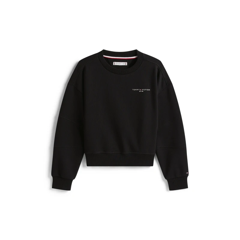 Image of Tommy Hilfiger Sweatshirt + Leggings Set Black Baby 10Y (138CM);12Y (150CM);14Y (156CM);16Y (162CM)
