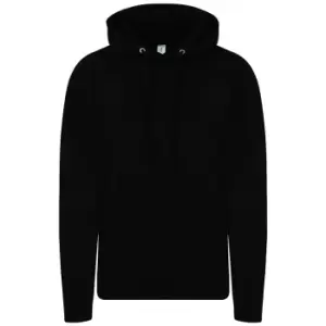 Image of AWDis Womens/Ladies Girlie College Hoodie (M) (Deep Black)