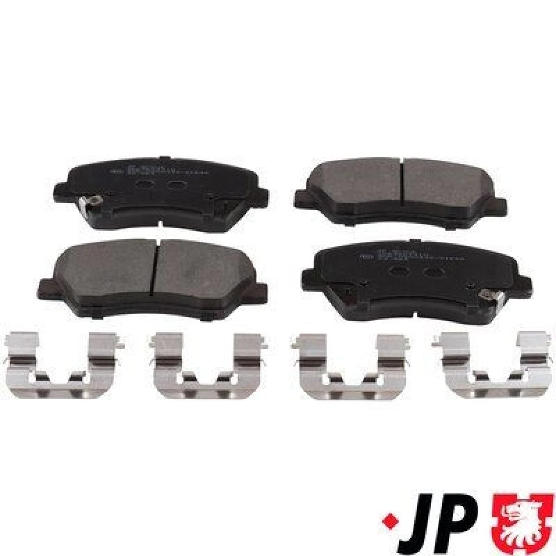Image of JP GROUP Brake pad set JP GROUP 3663604410