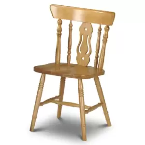 Julian Bowen Yorkshire Fiddleback Chairs - 4pk