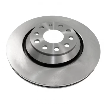 Image of Brake Disc 24386 by Febi Bilstein Rear Axle Genuine OE - 1 Pair