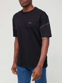 Image of Hugo Boss Athleisure Pixel 2 Logo T-Shirt Black Size L Men