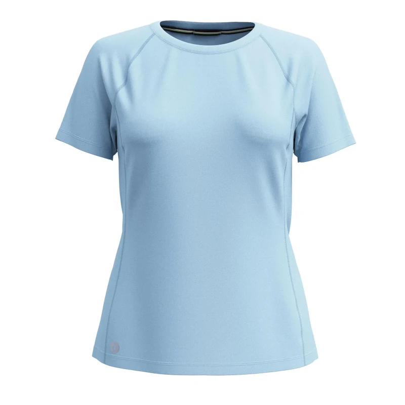 Image of Womens T-Shirt Smartwool Active Ultralite Bleu Female L
