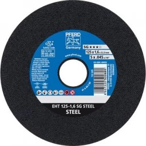 image of PFERD Sg Steel 61331122 Cutting disc (straight) 125mm 22.23mm 25 pc(s)