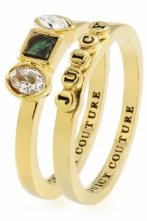 image of Juicy Couture Jewellery Semi-Precious Juicy Ring Set JEWEL WJW924-710-7