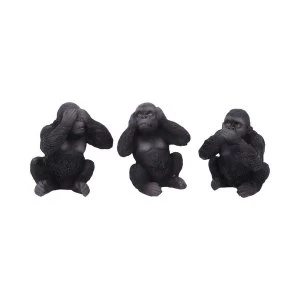 Image of Three Wise Apes Ornaments