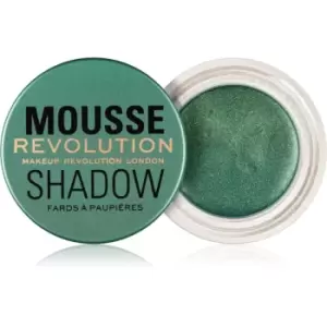 image of Makeup Revolution Mousse Shadow Emerald Green