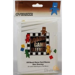 Image of Board Game Sleeves - Oversize (fits cards of 82x124mm) - 100 Sleeves
