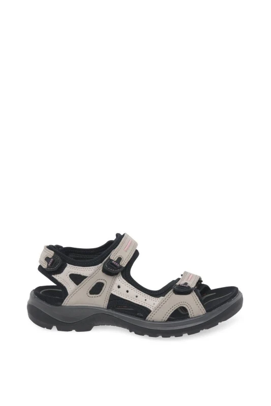 Image of Ecco Womens 'Yucatan' Casual Sandals in Light Beige Size: 7 Light Beige Female 7