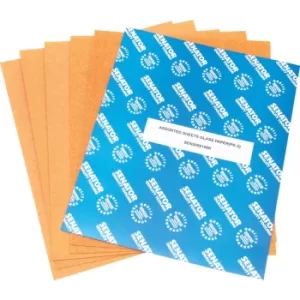 image of Assorted Sheets Glass Paper (Pk-5)