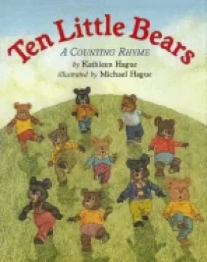 Image of ten little bears a counting rhyme