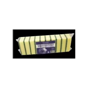 Image of Contract Sponge Scourers Pack 10 - 803.CT - Ramon