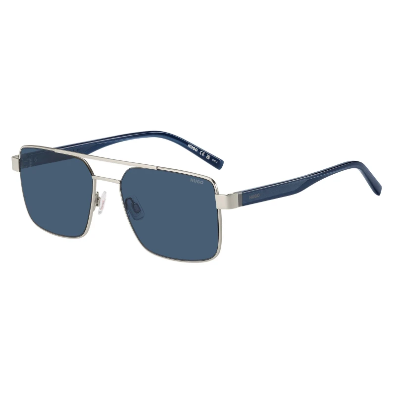 Image of Hugo Rectangular Matte Palladium male 56 cm