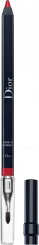 Image of Dior Contour Lipliner Pencil - Couture Colour Precision & Hold with Brush and Sharpener 1.2g 775 - Holiday Red