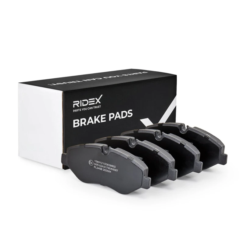 Image of RIDEX Brake pad set RIDEX 402B2100