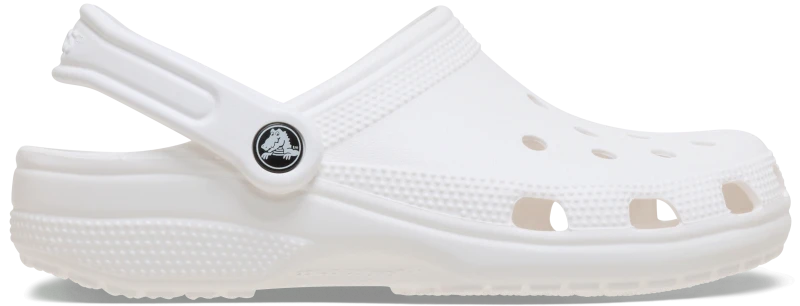 Image of Crocs Classic Clog Slippers White 43/44