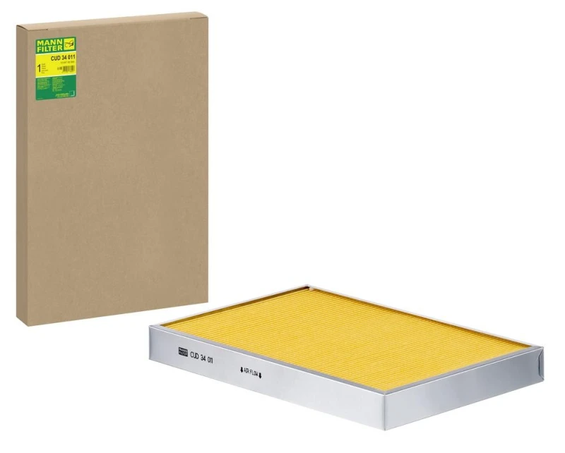 Image of MANN-FILTER CUD 34 011 Pollen filter Particulate Filter Filter,interior air (424)