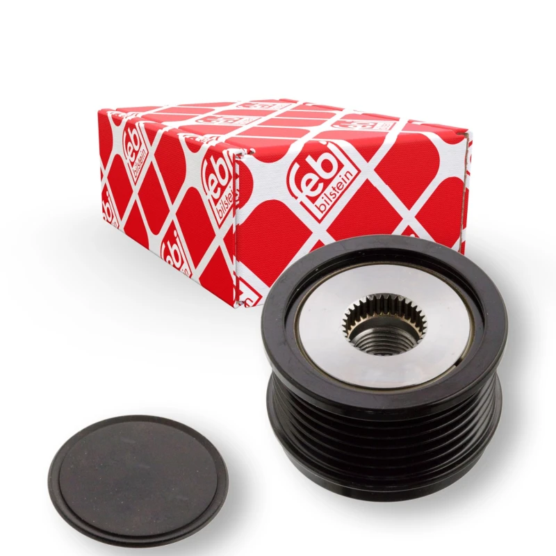Image of FEBI BILSTEIN 101748 Freewheel Clutch Width: 41mm, with lid Freewheel Clutch,alternator (1390)