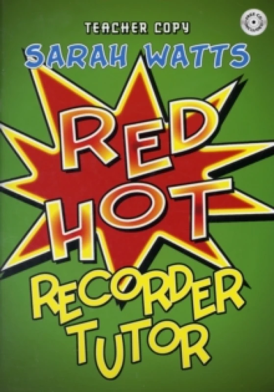 Image of Red Hot Recorder Tutor Descant - Teacher by Sarah Watts Paperback