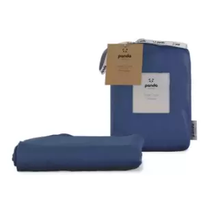 Image of Panda 100% Bamboo Duvet Cover Deep Sea Navy - Super King