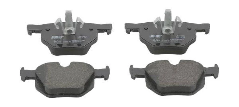 Image of JURID 573285J Brake pad set prepared for wear warning indicator Brake Pad Set,disc brake (402)