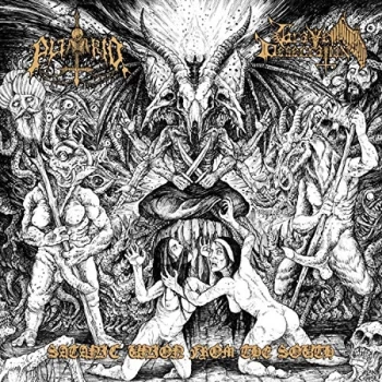 Image of Putrid/Grave Desecration - Satanic Union from the South Vinyl