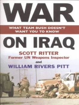 Image of War on Iraq by Scott Ritter Book