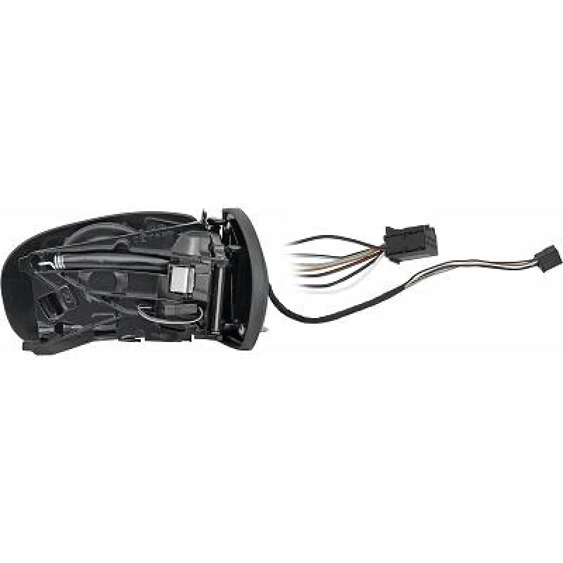Image of DIEDERICHS 1671224 Wing mirror Right, Heatable, without cap Outside Mirror (50)