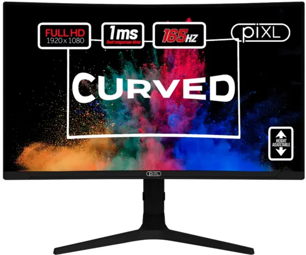 Image of PiXL 27" CM27C7 Full HD Curved Gaming LED Monitor