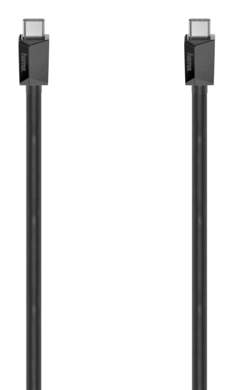 Image of Hama Hama 00200787 USB cable USB 3.2 Gen 2 (3.1 Gen 2) 2m USB C Black 00200787
