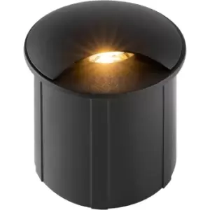 image of Netlighting Outdoor Biscotti Integrated LED Black Recessed Downlight IP65 - O035