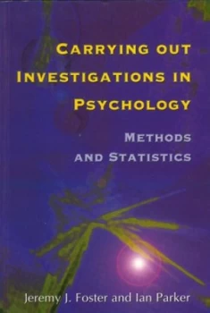 Image of Carrying Out Investigations in Psychology by Jeremy Foster Book
