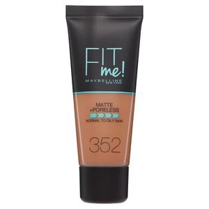 image of Maybelline Fit Me Matte and Poreless Foundation Truffle 30ml