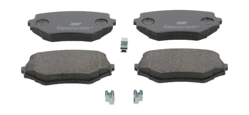 Image of JURID 572420J Brake pad set not prepared for wear warning indicator, without accessories Brake Pad Set,disc brake (402)