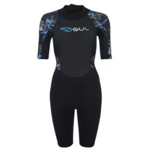 Image of Gul Contour Wetsuit Shortie Ladies - Black