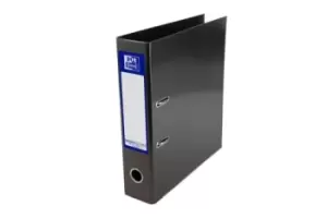 Image of Oxford 70mm Lever Arch File Laminated A4 Black 400107435
