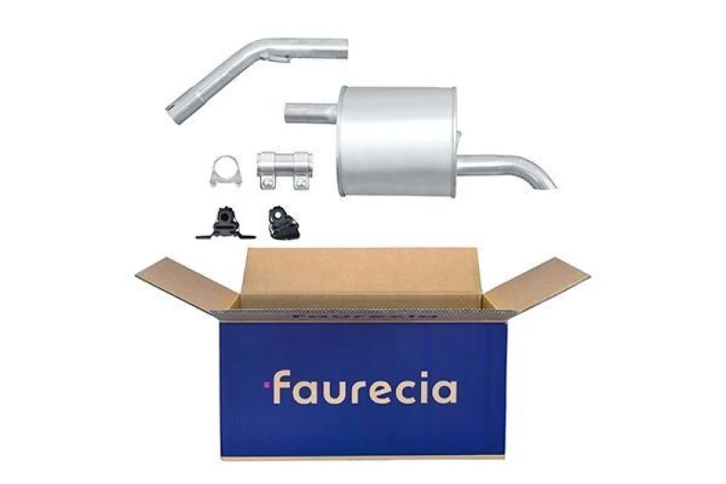 Image of Rear silencer HELLA 8LD 366 032-781