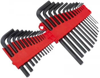 Image of Draper Metric/Imperial Hexagon Key Set (25 Piece) 80930