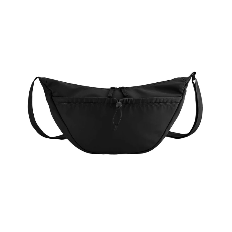 Image of Quadra Mens Studio Crossbody Bag in Black Male One Size