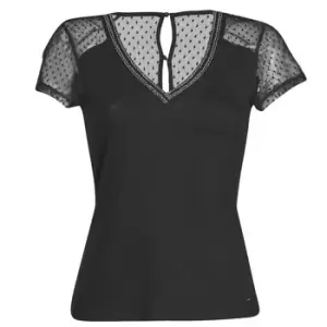 image of Morgan DUCHY womens T shirt in Black - Sizes S,M,L,XL,XS