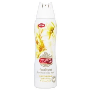 Image of Imperial Leather Foamburst Honey and Almond Milk 200ml