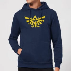 Image of Nintendo Legend Of Zelda Hyrule Hoodie - Navy - L