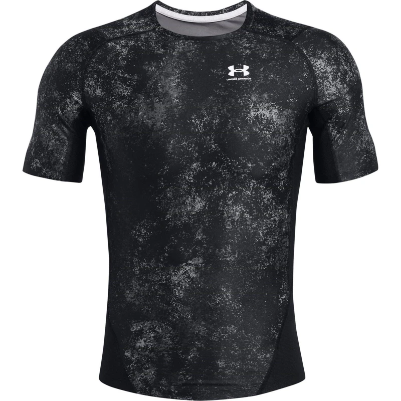 Image of Under Armour Mens Short-Sleeve Performance T-Shirt Black male 2XL