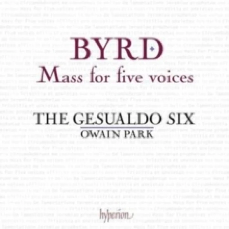 Image of Byrd: Mass for Five Voices CD / Album