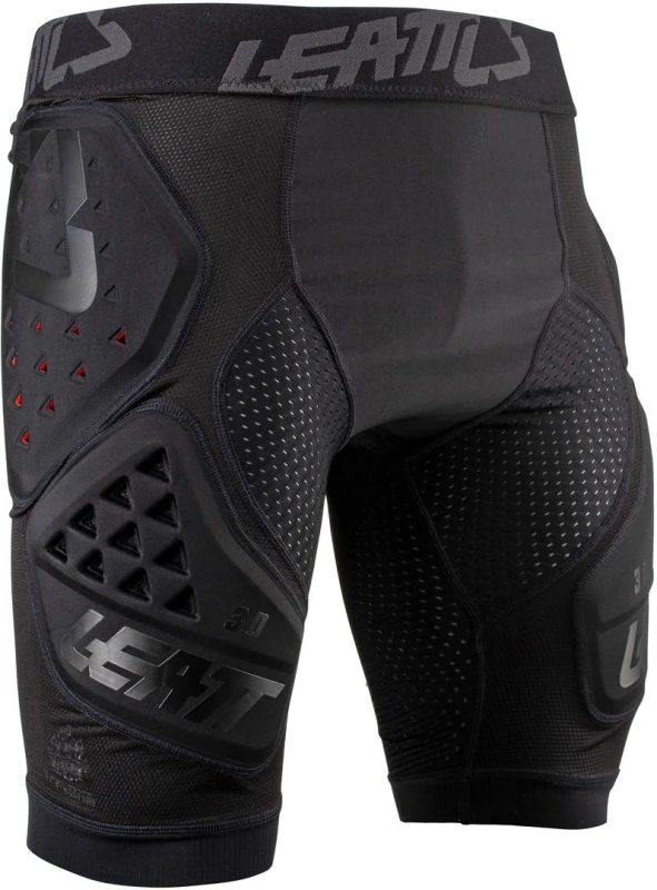 Image of Leatt Impact 3DF 3.0 Motocross Protector Shorts, black, Size M for Men