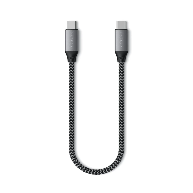 Image of Satechi ST-TCC10M USB cable USB 3.2 Gen 2 (3.1 Gen 2) 0.25 m USB C Gre