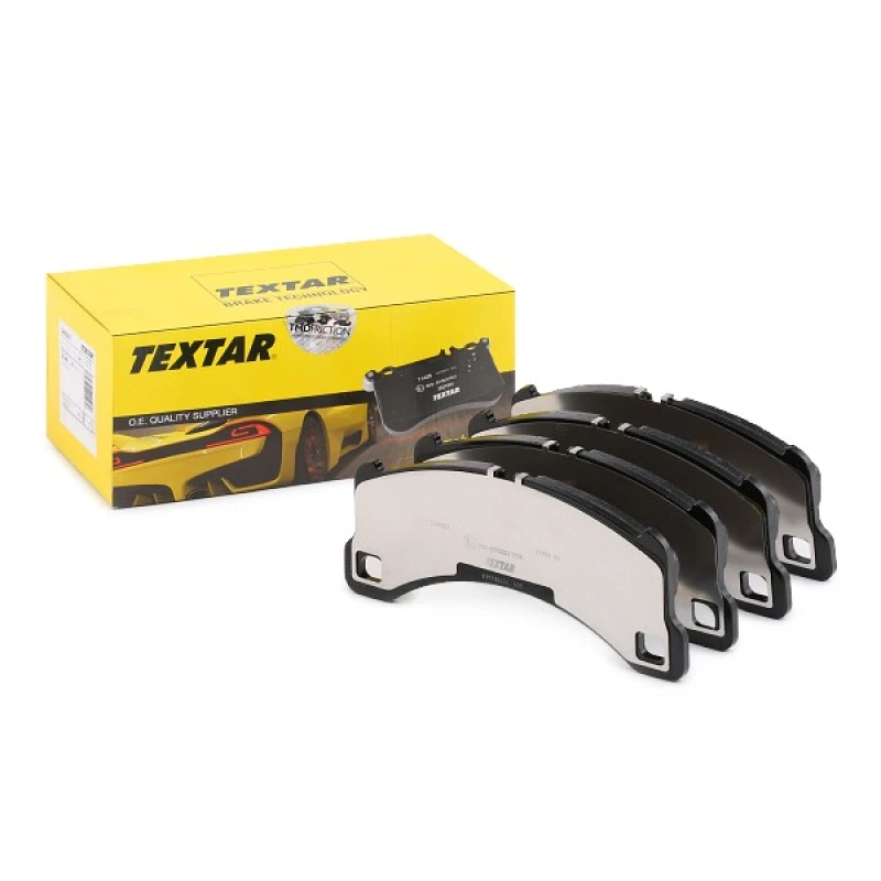 Image of TEXTAR 2468501 Brake pad set prepared for wear warning indicator Brake Pad Set,disc brake (402)