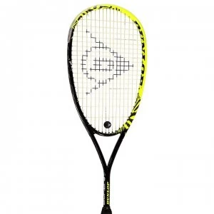 image of Dunlop Biofibre Ultimate Squash Racket - Black/Yellow